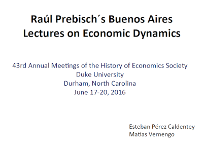 Prebisch on Economic Dynamics