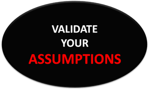 The problem with unjustified assumptions