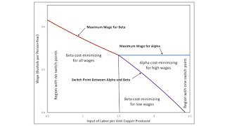 A Switch Point Disappearing Over The Wage Axis