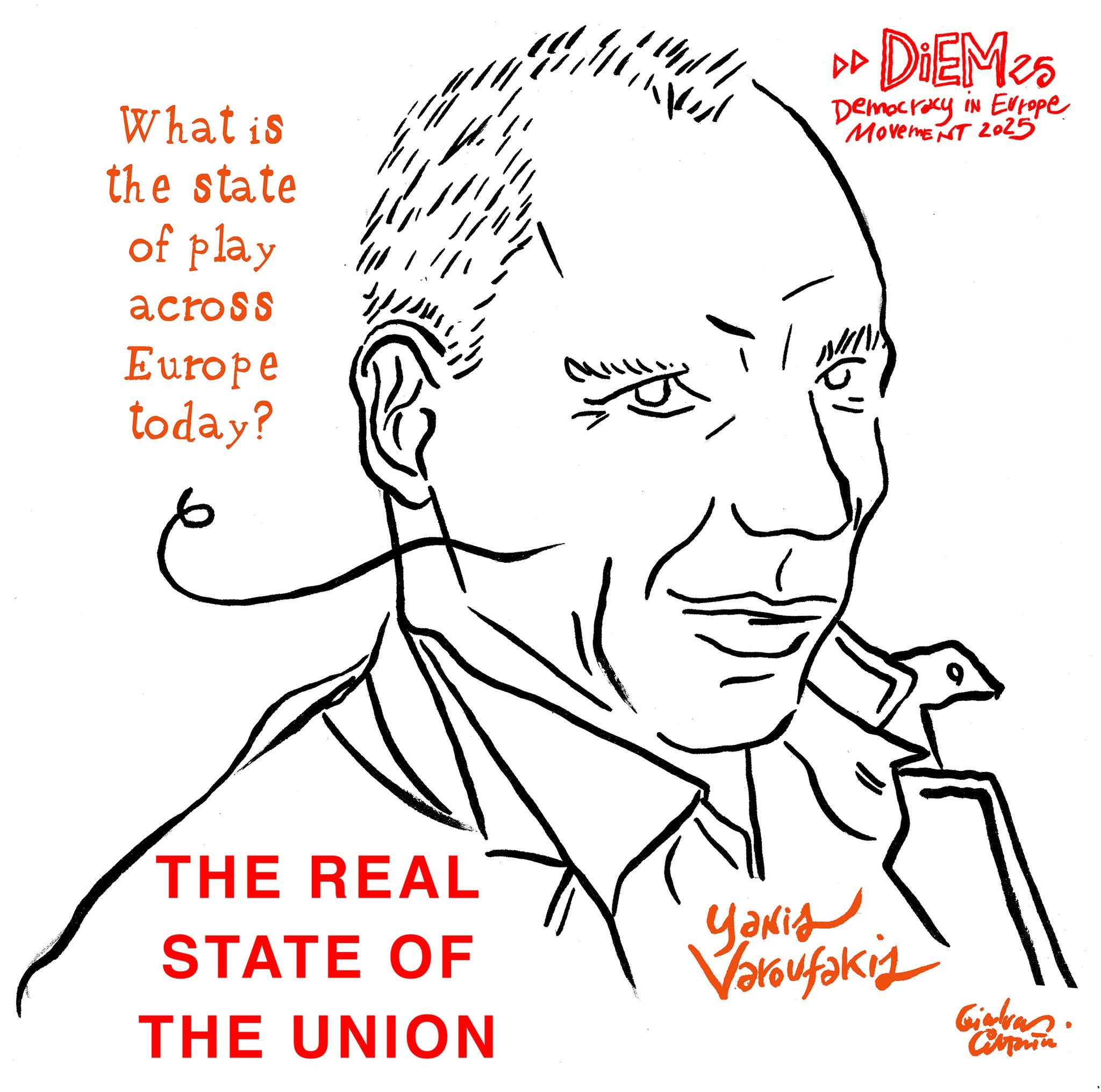 In Brussels next Saturday 9/9? Come to the Bozar to discuss with DiEM25’s finest, plus guests including President Rafael Correa of Ecuador, the Real State of the European Union