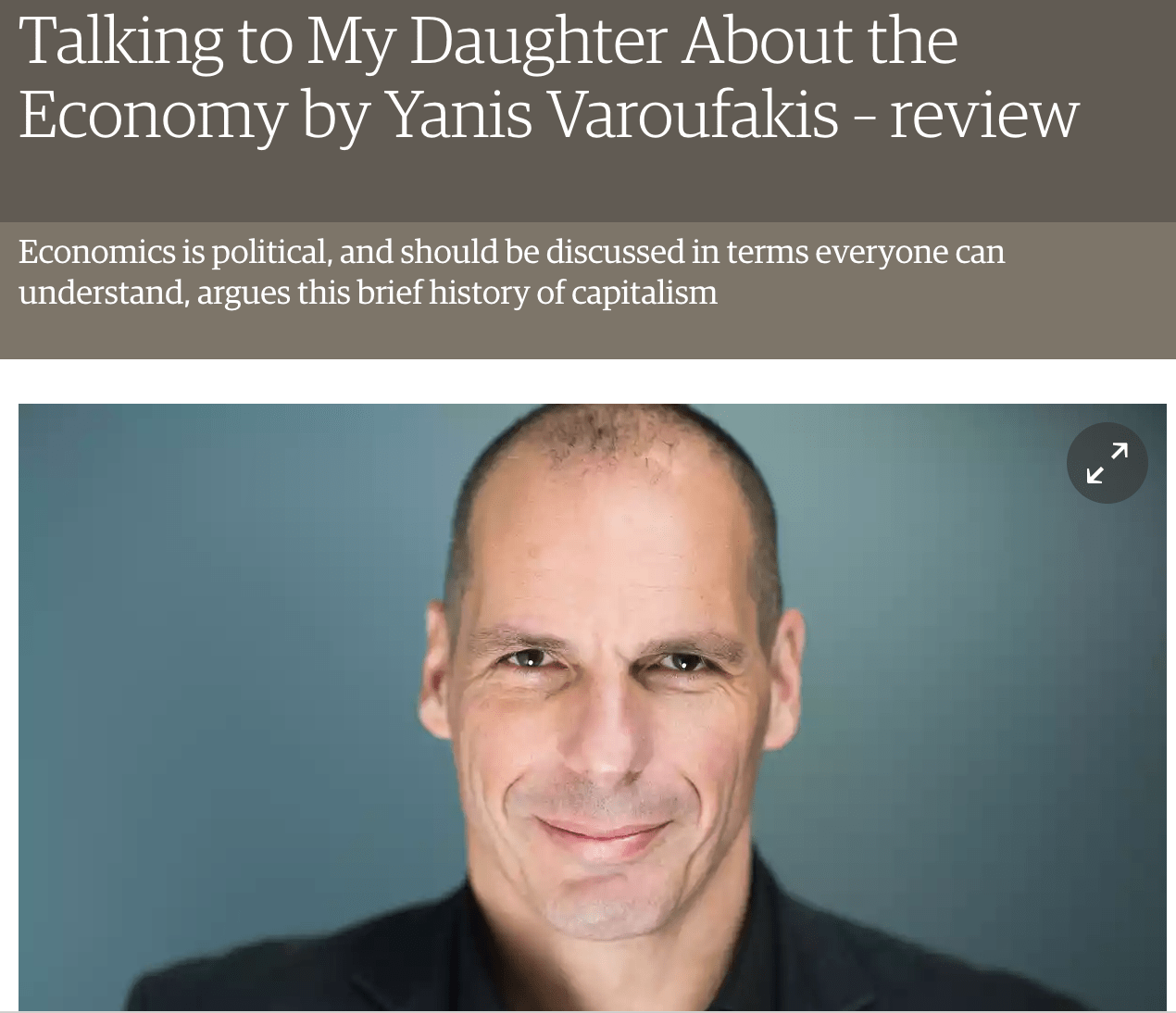 ‘Talking to my daughter about the economy’ – Book review in The Guardian by Anna Minton