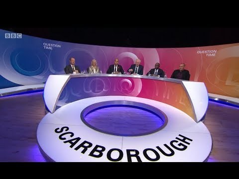 BBC1 Question Time, debating Trump, Brexit bill, UK regional development & Yemen, 30th November 2017