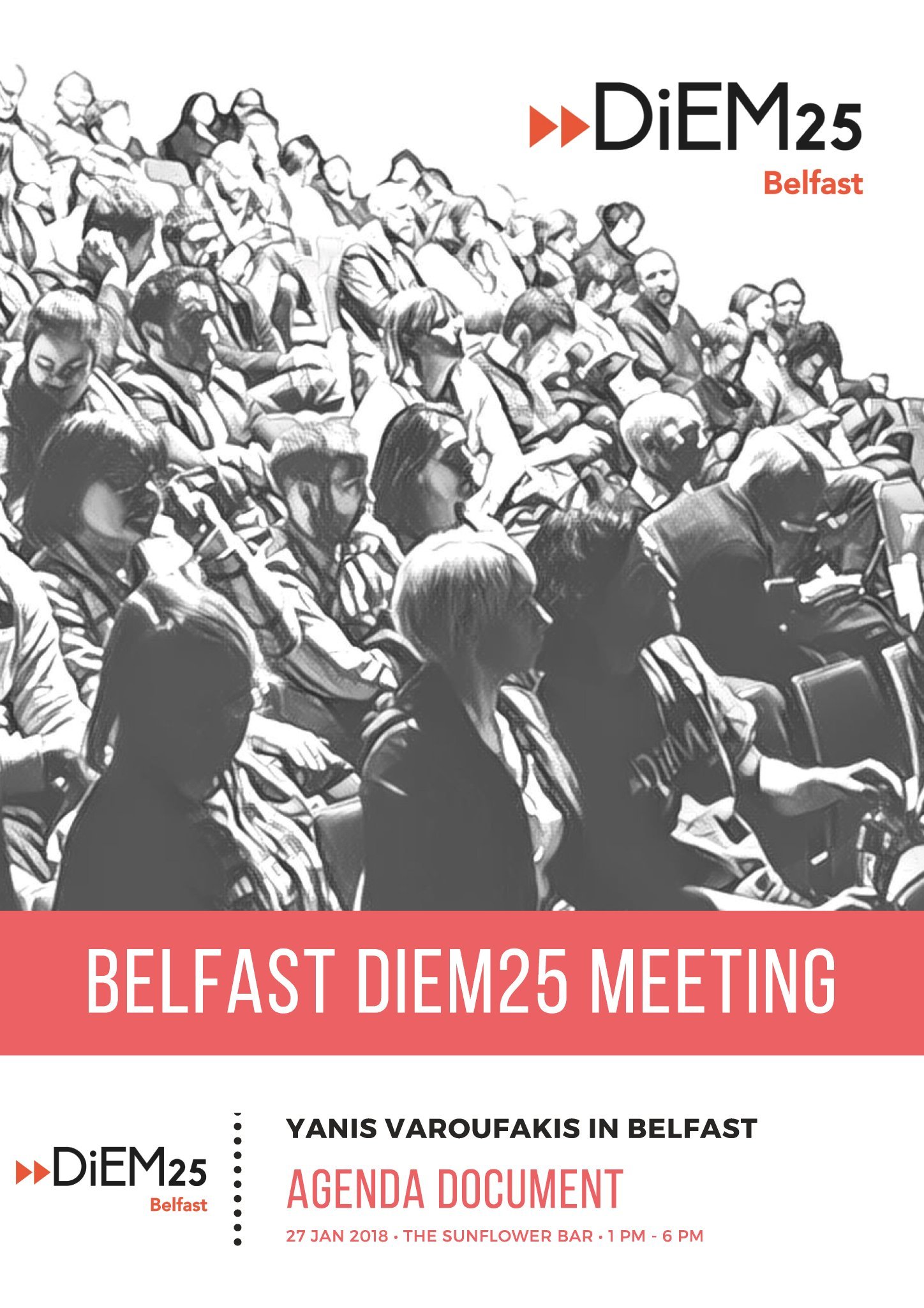 Why is DiEM25 so important for Ireland and Ireland so important for DiEM25: Address in Belfast to DiEM25 members from all over Ireland – 28 JAN 2018