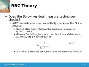 Solow’s Nobel Prize lecture