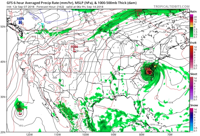 Next Friday could be a very bad day somewhere along the East Coast