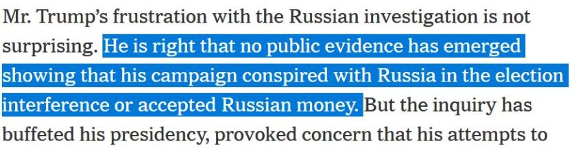 Off-Guardian - NYT Admits “no evidence” of Russian Collusion.