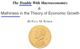 Paul Romer — a flamboyant and hot-headed economist