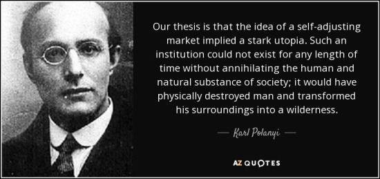 Polanyi and Keynes on the idea of  ‘self-adjusting’ markets
