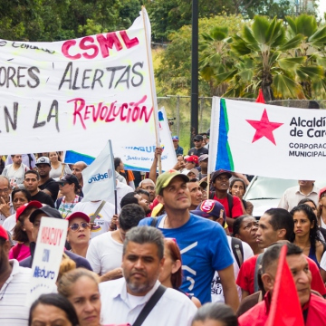 Όχι στο αμερικανοκίνητο πραξικόπημα στη Βενεζουέλα