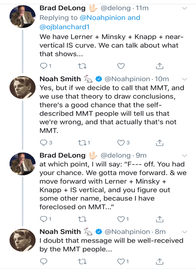 MMT Responds to Brad DeLong’s Challenge