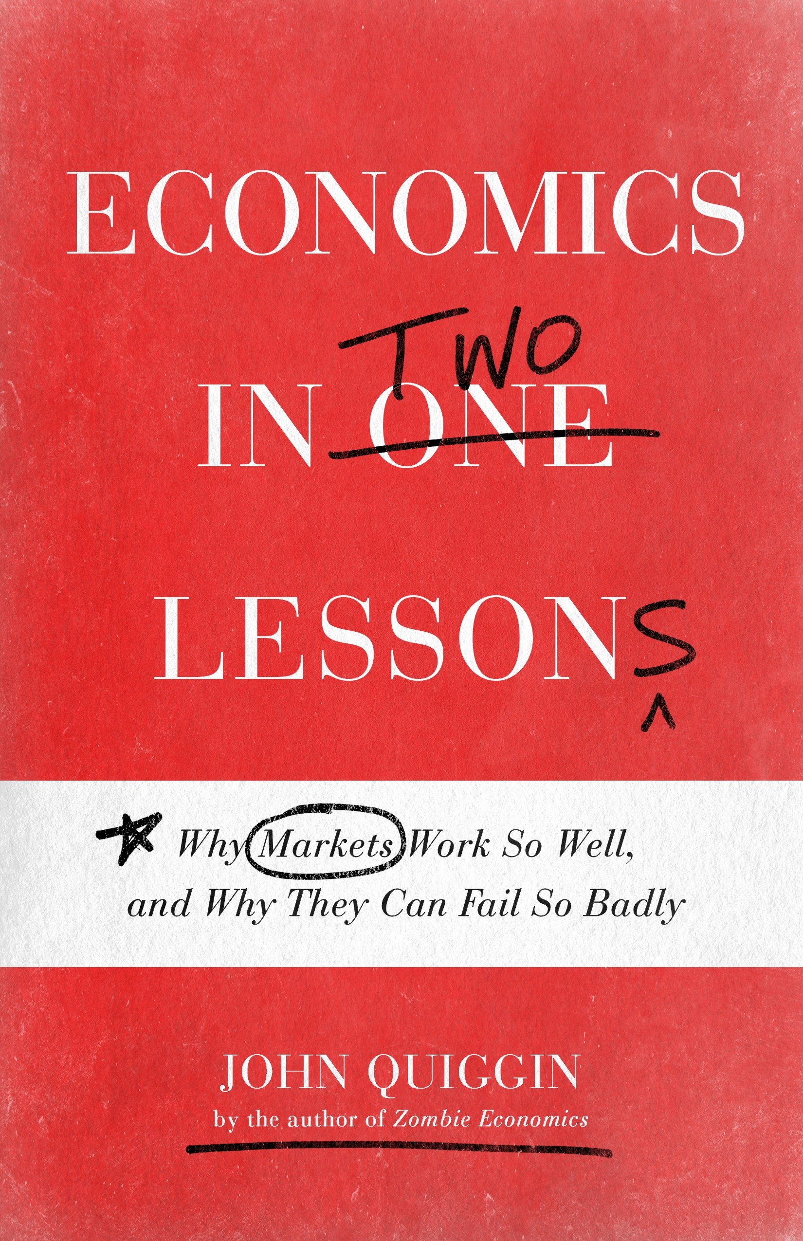 My Princeton UP interview on Economics in Two Lessons