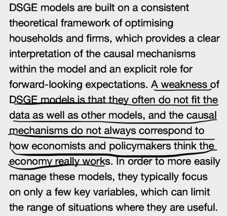 DSGE models are consistent. And totally useless!