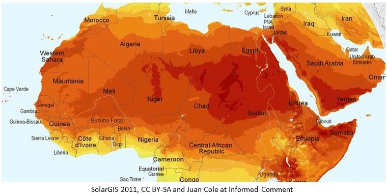 Covering the Sahara Desert with Solar Panels to Fight Climate Disaster?
