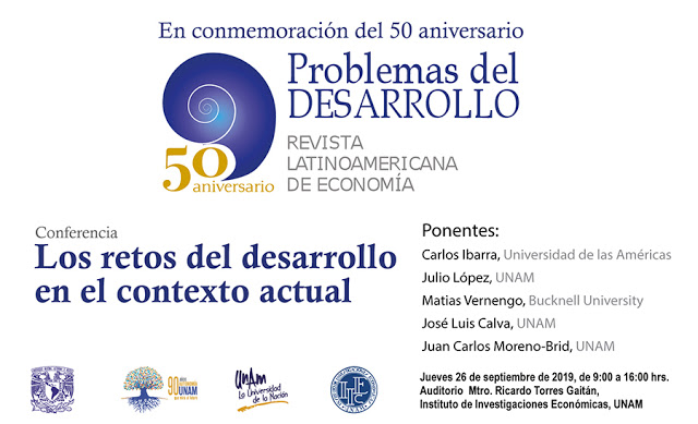 50 years of the journal Problemas del Desarrollo