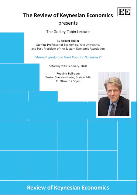 Robert Shiller's Godley-Tobin Lecture