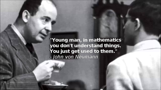 John von Neumann on mathematics