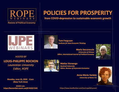 Policies for Prosperity: from COVID-depression to Sustainable Growth