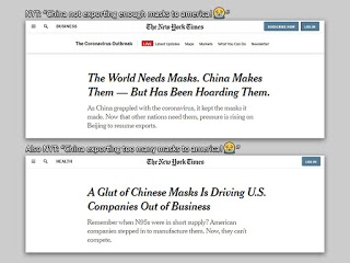 New York Times - Chinese Masks