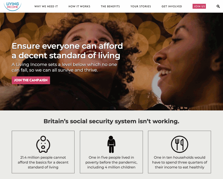 Living Income campaign and website launched