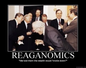 The trickle down scam
