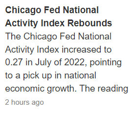 Chicago Fed, new home sales, manufacturing