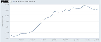 July JOLTS report: the broad deceleration in the game of reverse musical chairs (generally) continues