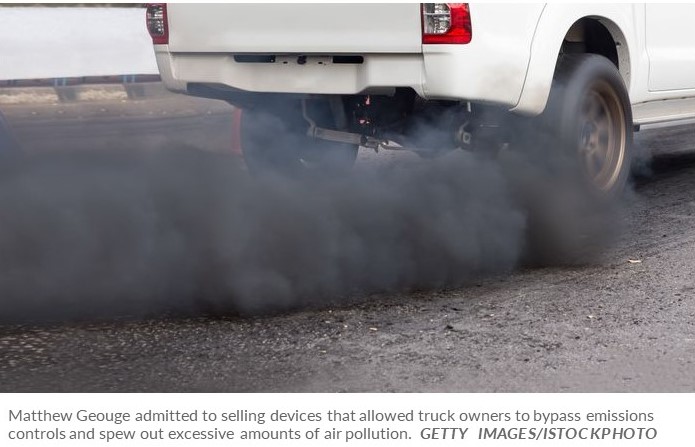 Crushing an Owner’s Altered Emissions Pickup Truck