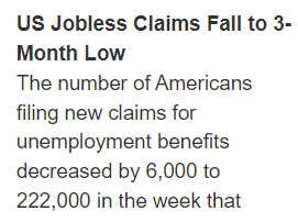 Unemployment claims, PMI services, mtg applications and lending