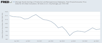 Average and aggregate nonsupervisory wages for February