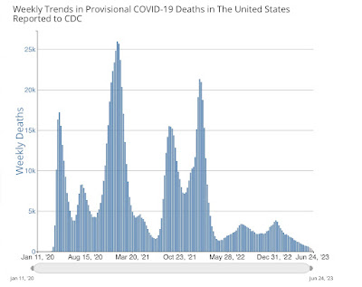 Coronavirus update: mid year 2023