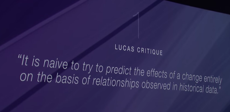 Lucas critique and the modularity assumption