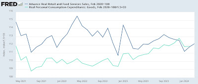 Real retail sales rebound, forecast a continued “soft landing” for jobs growth