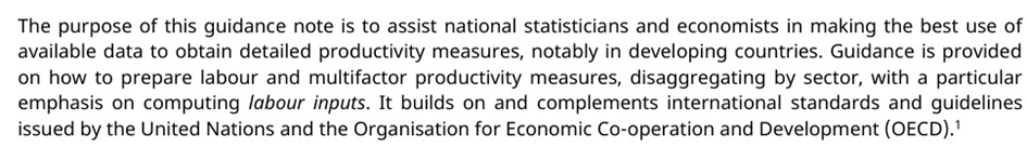 The political economy of estimating productivity.